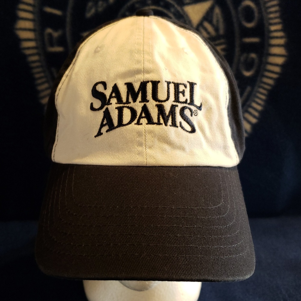 Samuel Adams Adjustable Navy Blue Baseball Hat Cap
